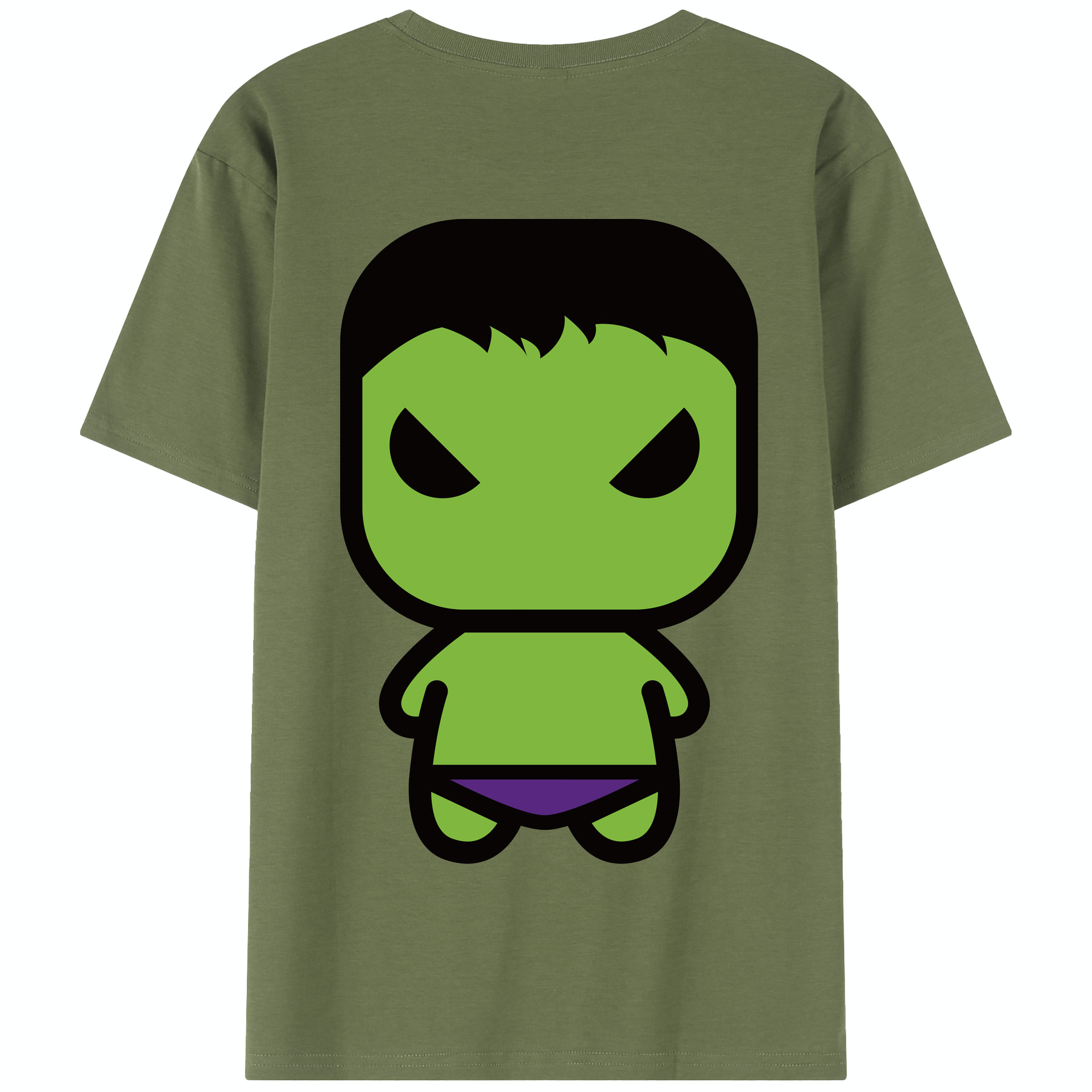 （画像用） アベンジャーズ The Avengers 綿100％半袖Tシャツ（背面プリント）